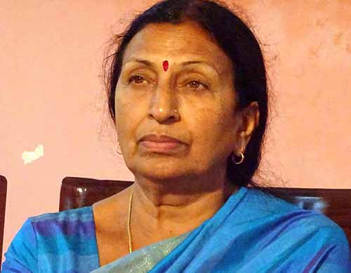 ಕೆ.ಎಂ.ಗಣೇಶ್ ರಾಜಕೀಯ ಅಸ್ತಿತ್ವಕ್ಕಾಗಿ ಹವಣಿಸುತ್ತಿದ್ದಾರೆ : ಕಾವೇರಮ್ಮ ಸೋಮಣ್ಣ ಆರೋಪ